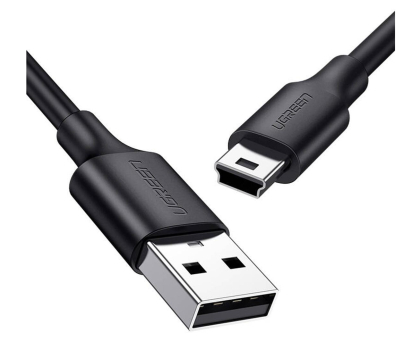 Kabel UGREEN US132 Kabel USB do Mini USB 1.5m czarny 6957303813858